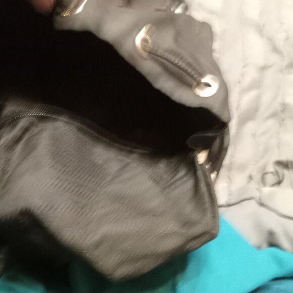 Vintage Prada Black Small Re-Nylon Backpack main image 5